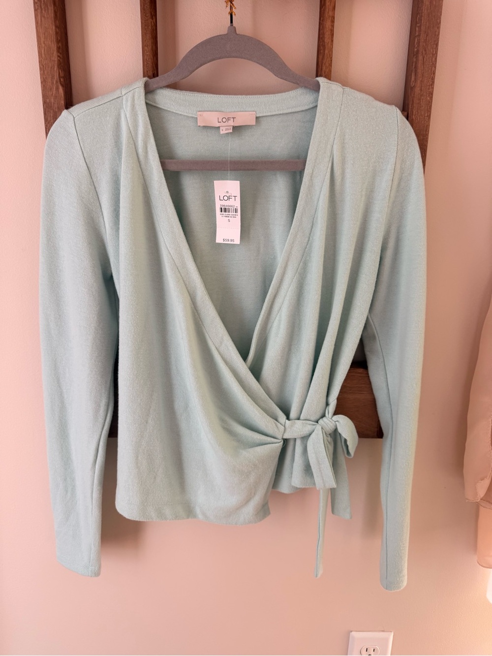 NWT Loft Mint Wrap Cardigan Sweater